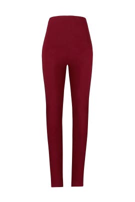 Wine Pret Maternity Pants by Rosie Pope 