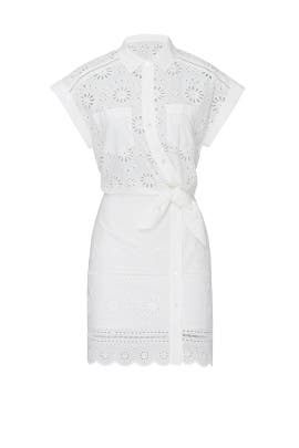 White Bettina Dress by Veronica Beard 