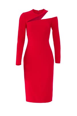 rent the runway red dress