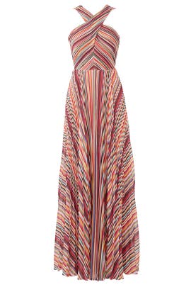 Striped Lana Maxi by AMUR for $120 