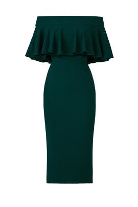 dress the population off the shoulder dress