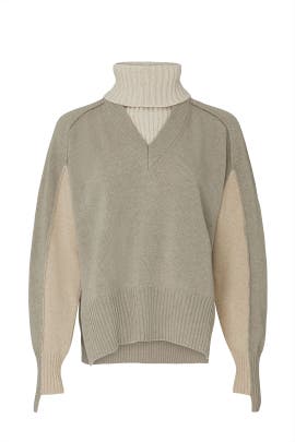 Layered Turtleneck by Cedric Charlier
