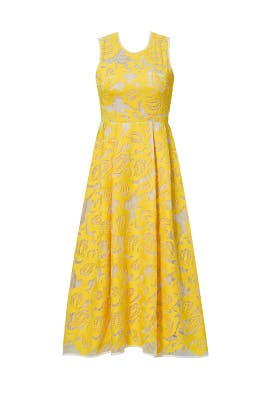 yellow bell dress