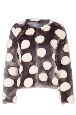 Bubbles Faux Fur Jacket by Unreal Fur 