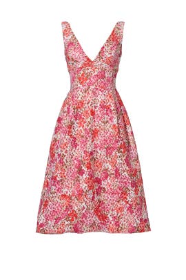 Monique Lhuillier Flower Dress