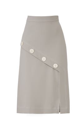 Asymmetrical Button Skirt by See by Chloe
