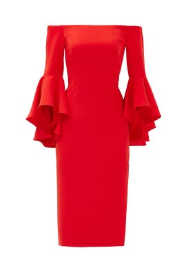 rent the runway red dress