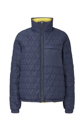 Heart Quilted Puffer Coat by Opening Ceremony