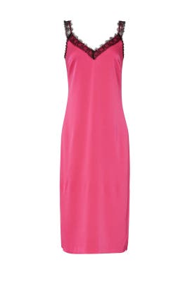 Pink Crepe Back Satin Dress by Jason Wu