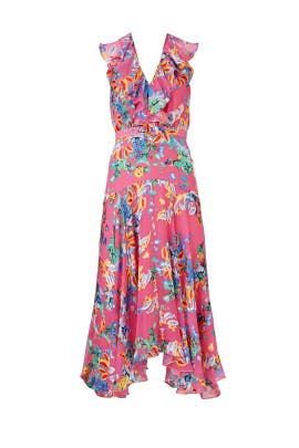 saloni rita floral dress