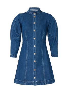 Marble Denim Dress by Sea New York