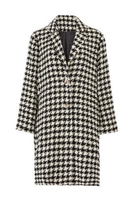 moon river houndstooth coat