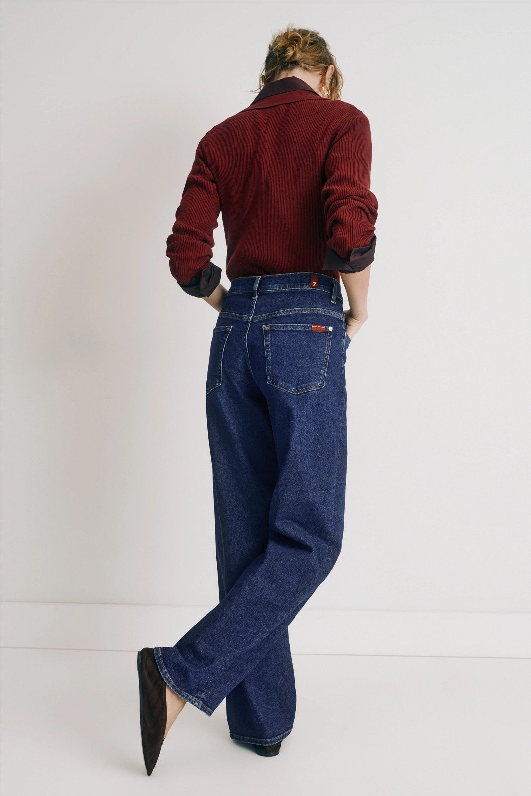 Stovepipe Straight Leg Jeans by 7 For All Mankind 2