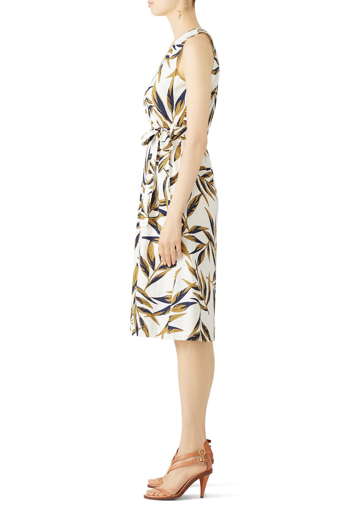 Floral Button Up Wrap Dress by J.O.A. 2