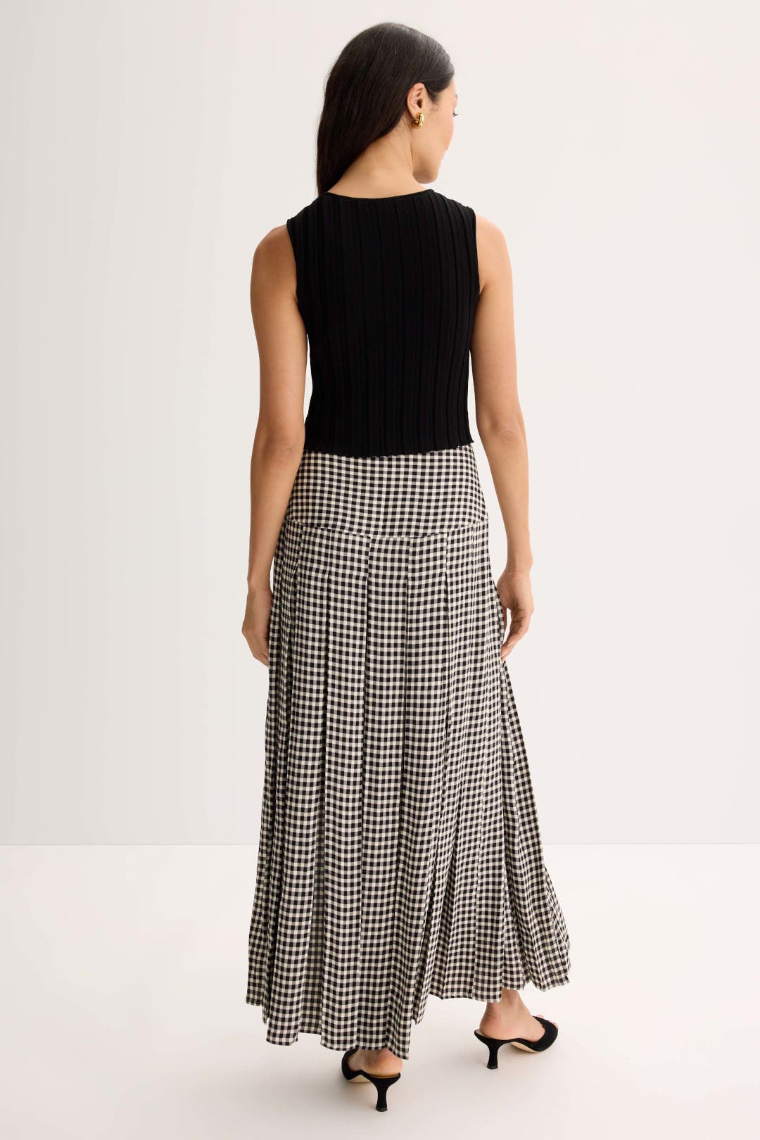 Andmary Nancy check skirt ANDMARY Nancy check skirt