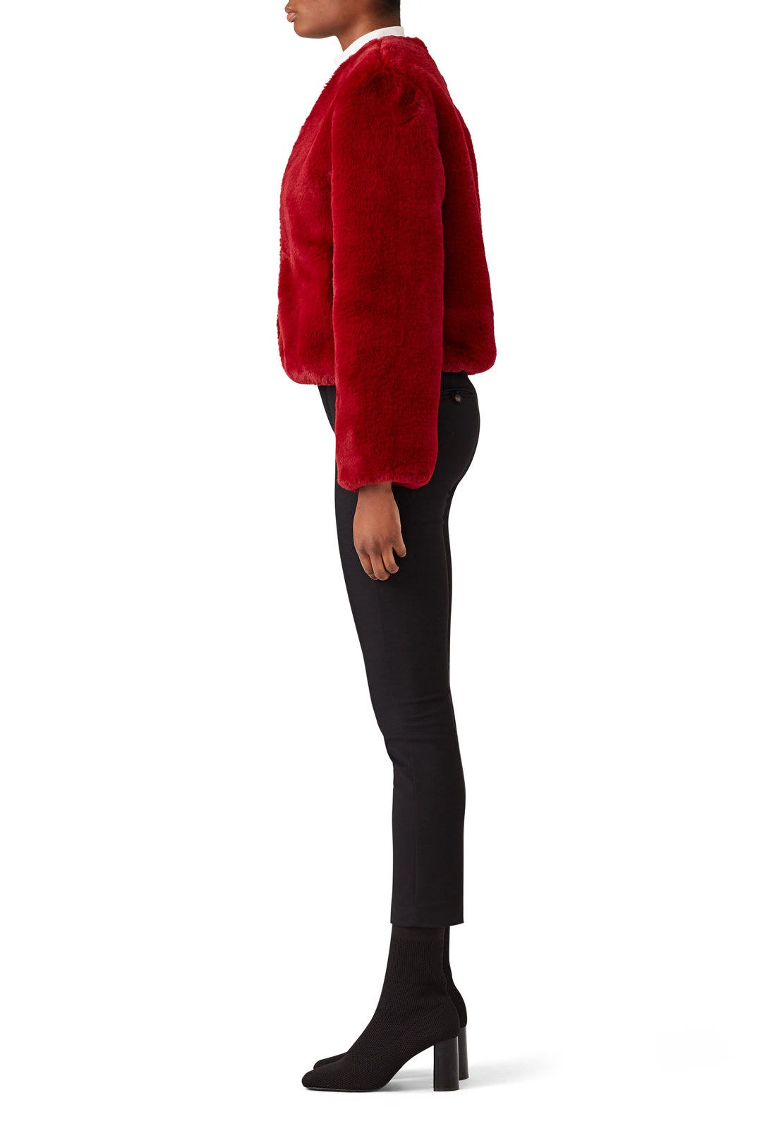 Lonely Hearts Faux Fur Jacket by somedays lovin 2