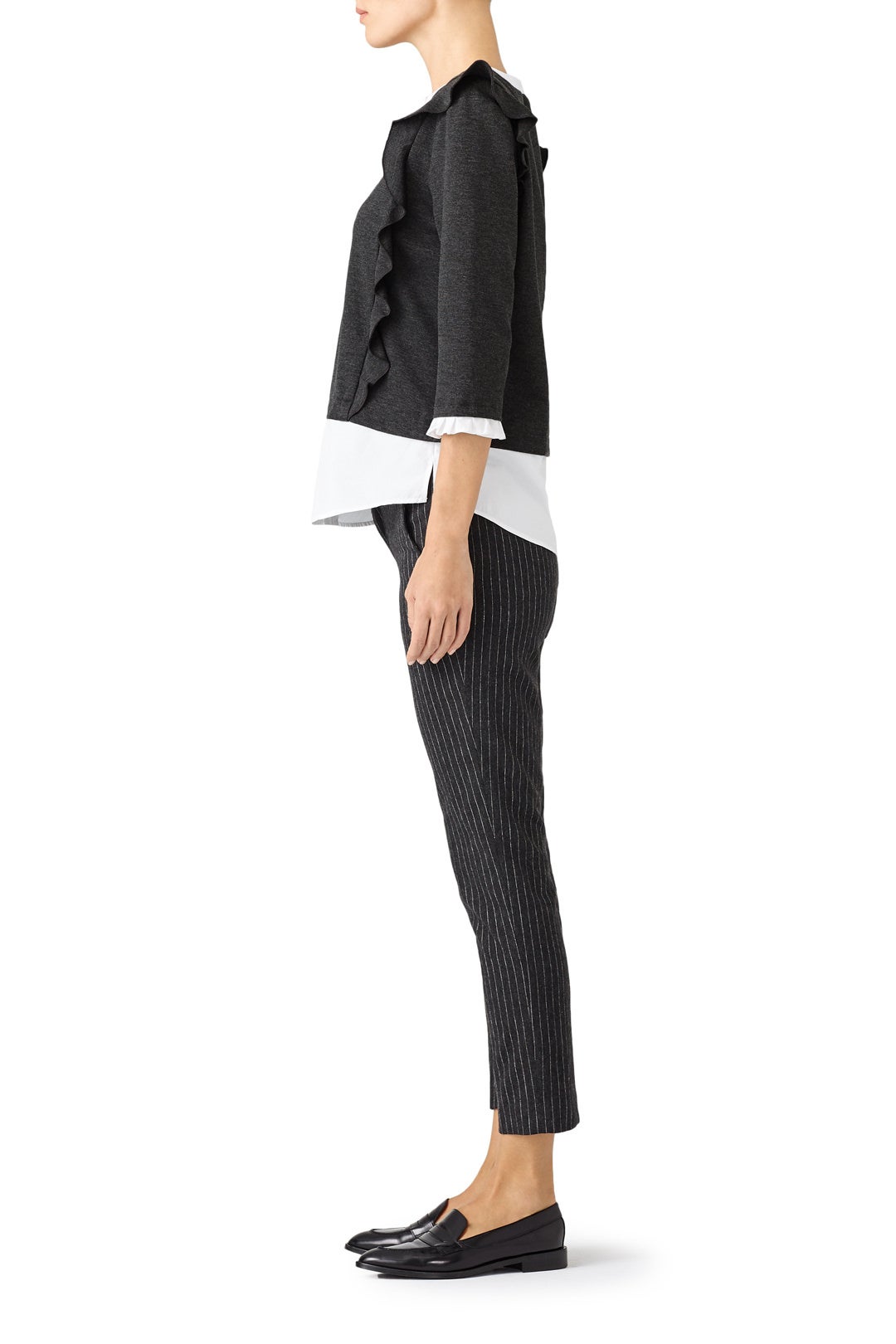 Ruffle Layered Top by Slate & Willow 1