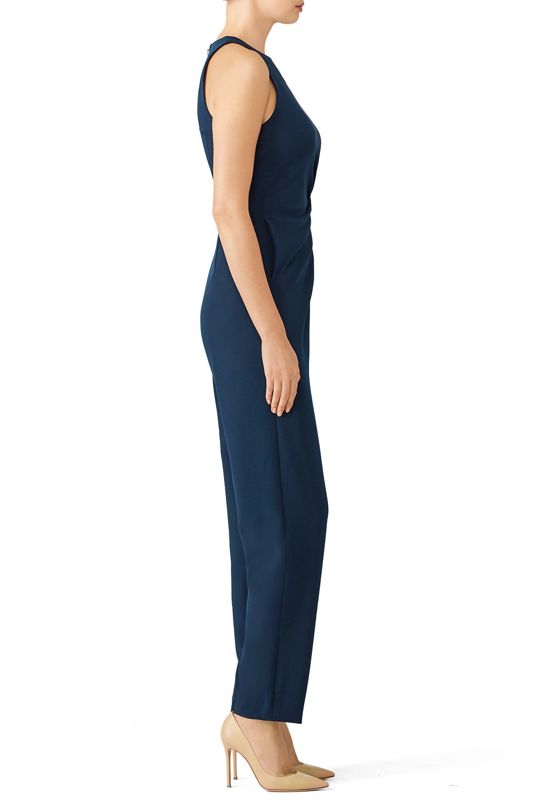 Navy Freya Jumpsuit by AQ/AQ 2