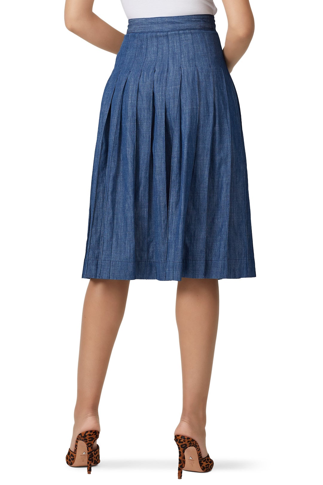 Pleated Midi Skirt by J.Crew 2