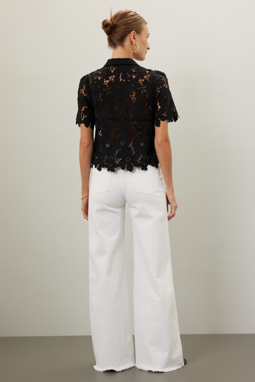 Addison Roja Lace Top by Milly | Rent the Runway