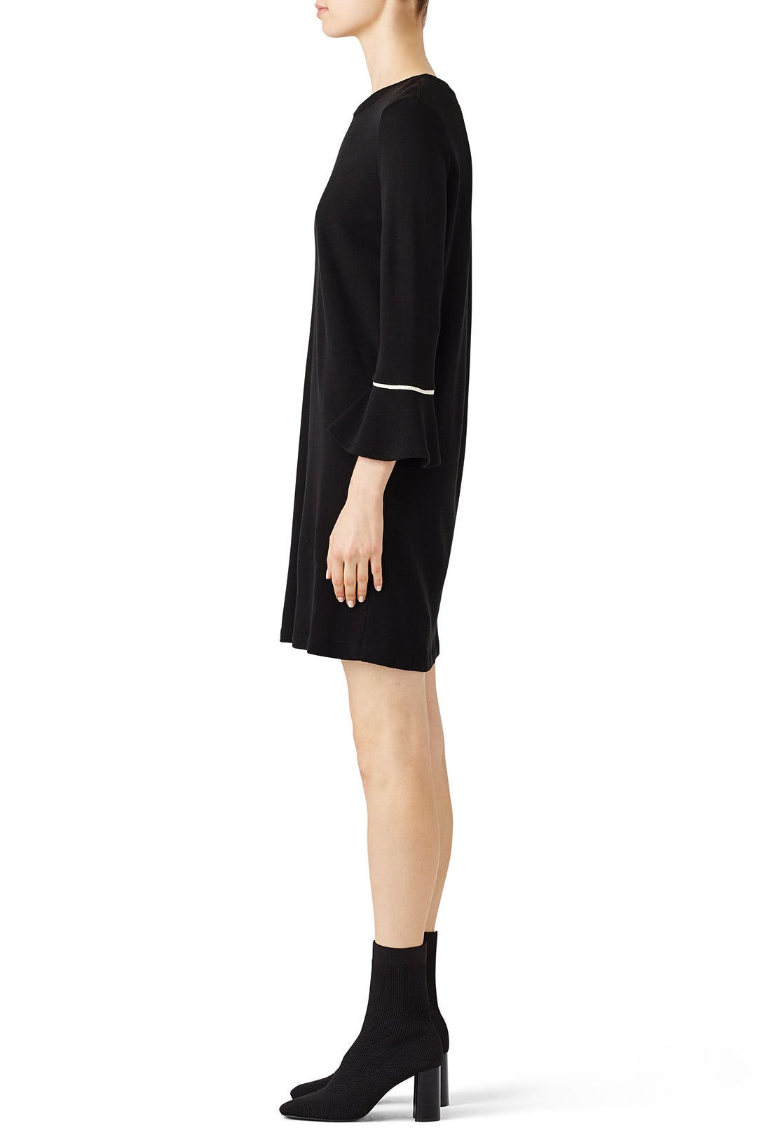 Modern Flutter Dress by White + Warren 1