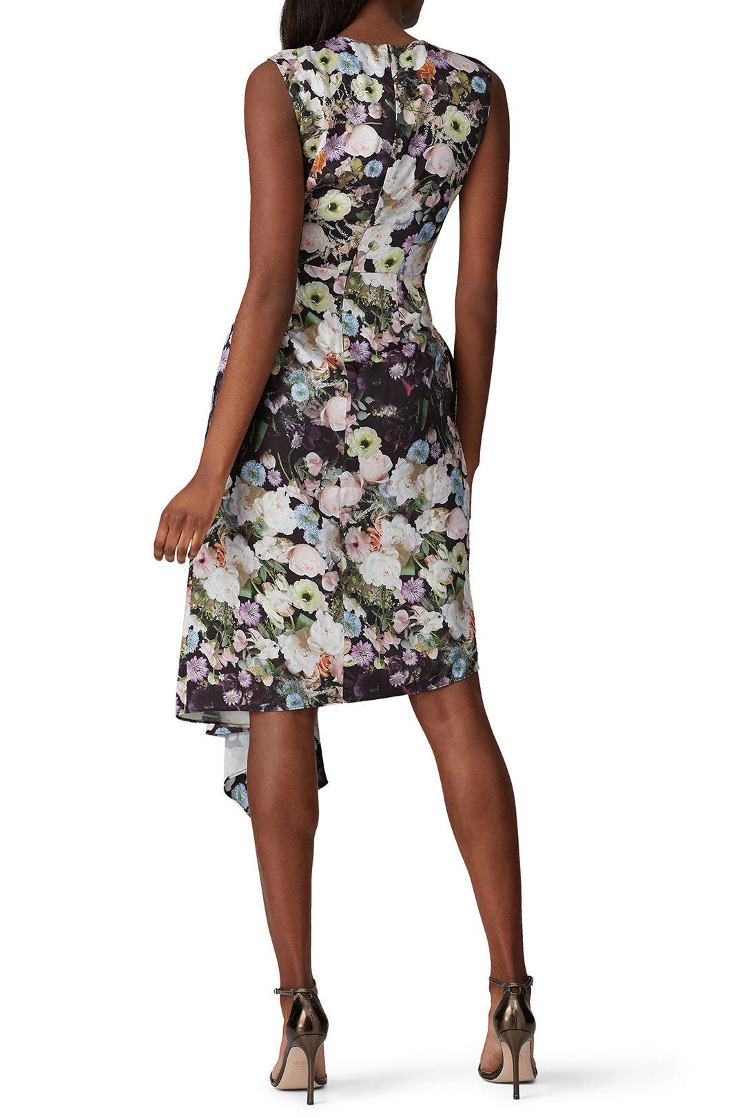 Floral Side Drape Dress by Adam Lippes x RTR 2