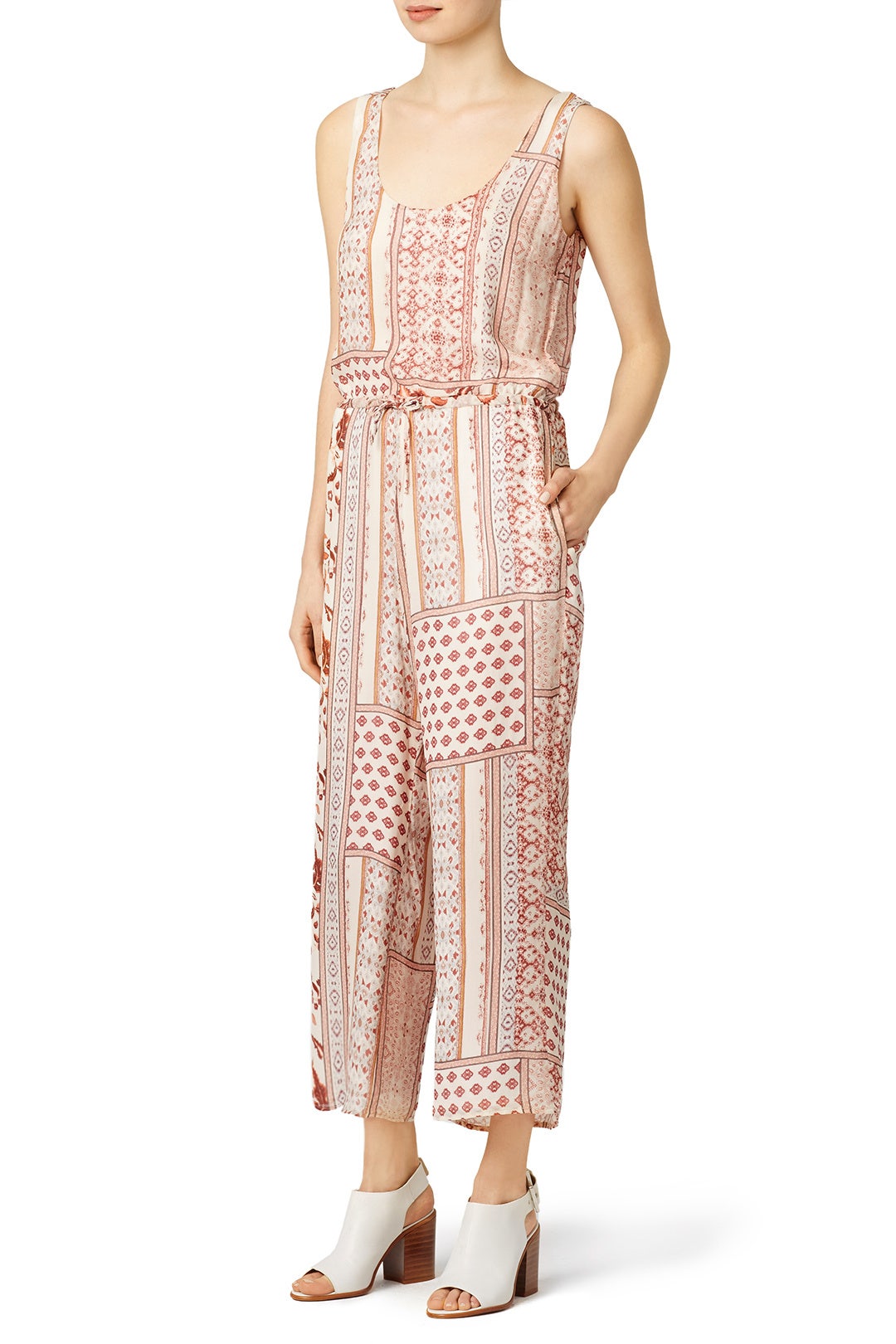 Terracotta Print Jumpsuit by Bailey 44 1