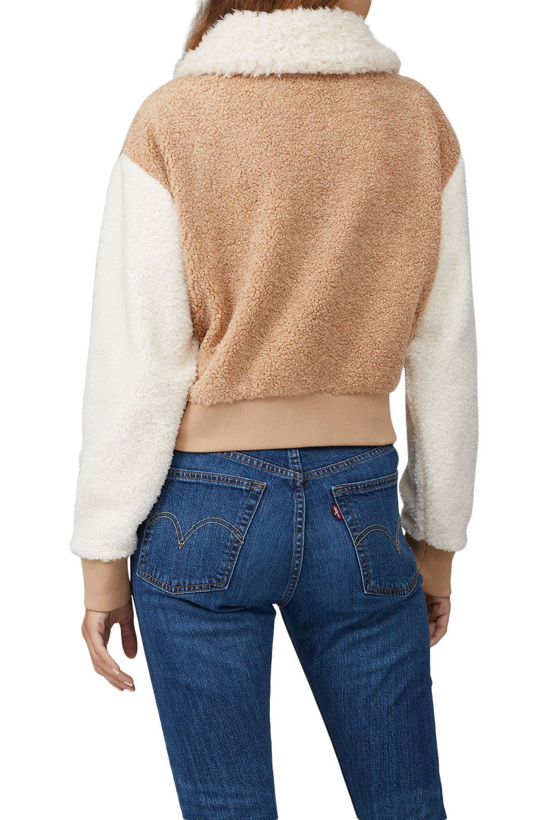 Mix Faux Fur Bomber Jacket by MINKPINK 2