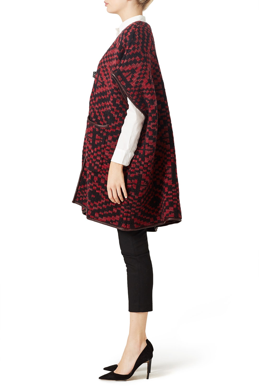 Checkered Buckle Sweater by Parker 1