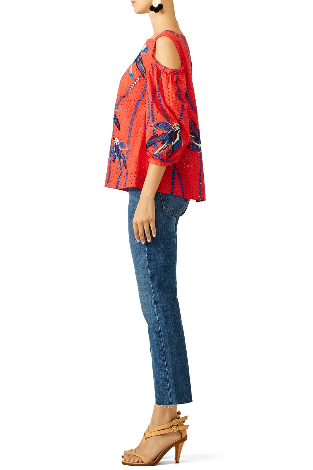 Red Elien Top by Tanya Taylor 2