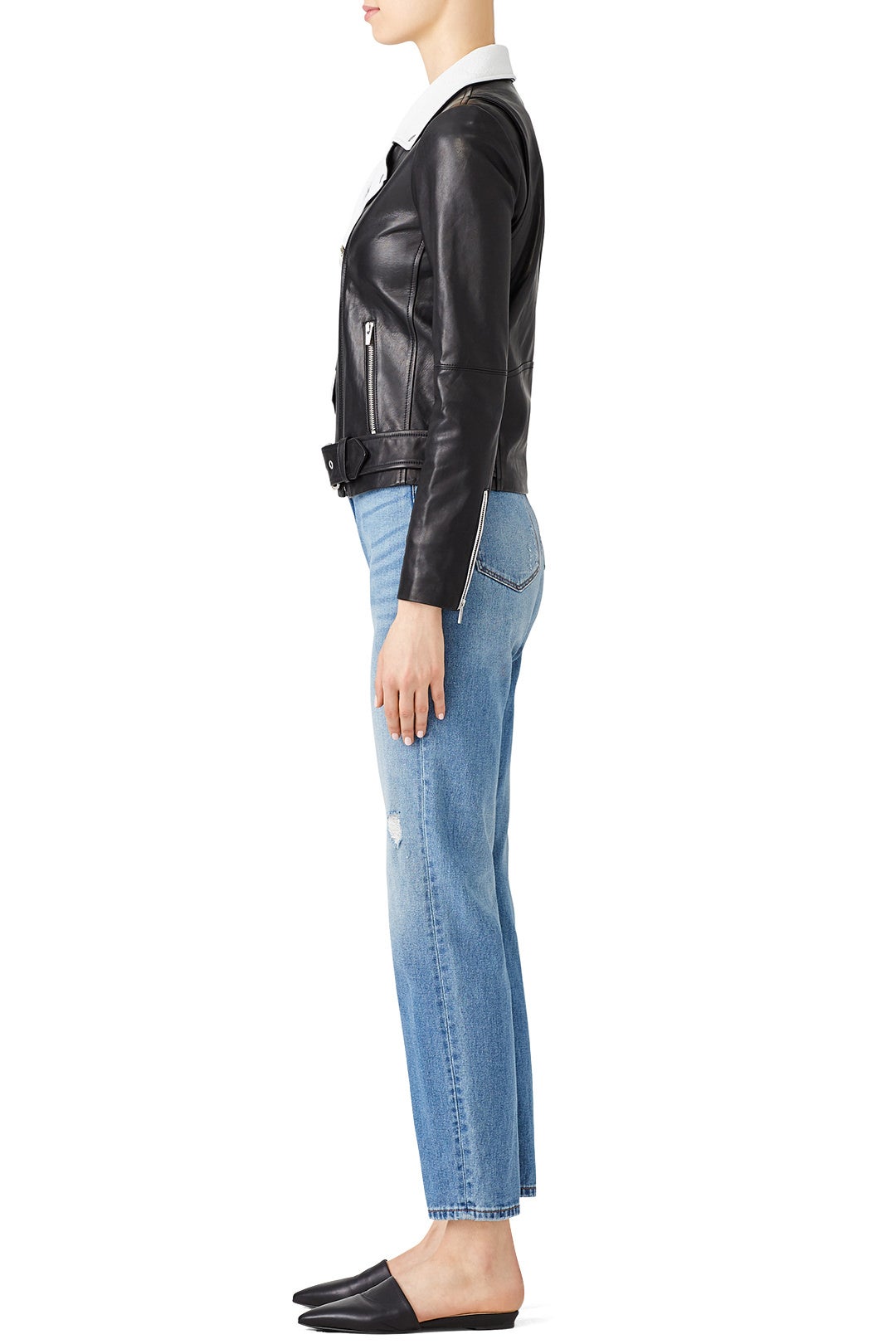 Maui Leather Moto Jacket by VEDA 1