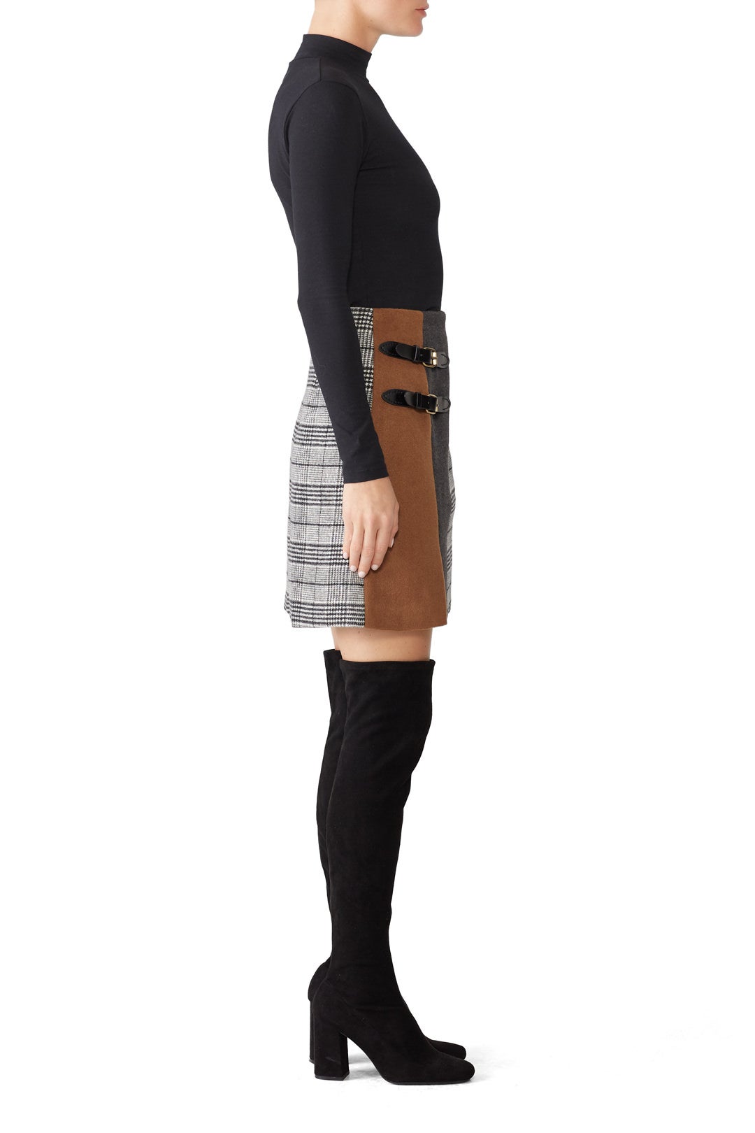 Plaid Tortine Skirt by CAARA 1