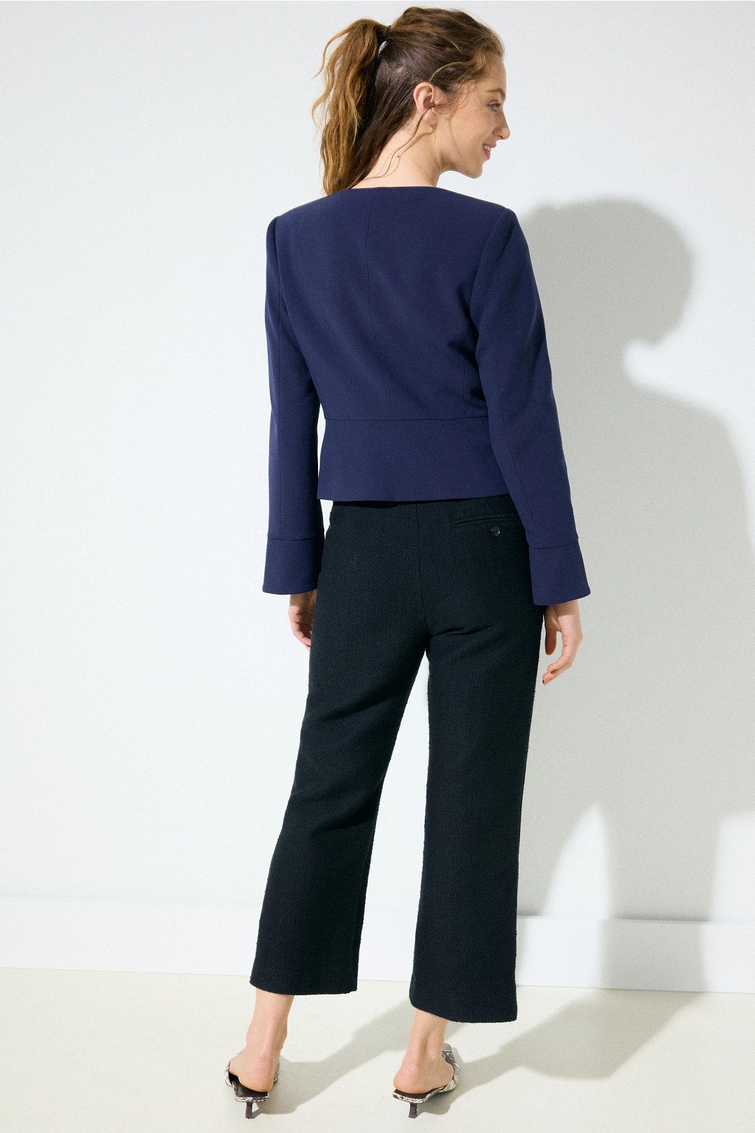 Peplum Fitted Blazer by Derek Lam 10 Crosby x RTR 2