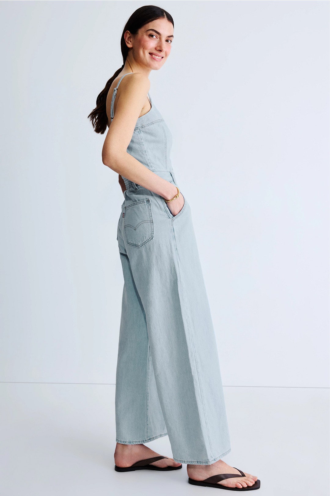 Bustier Denim Jumpsuit by Levi's 1