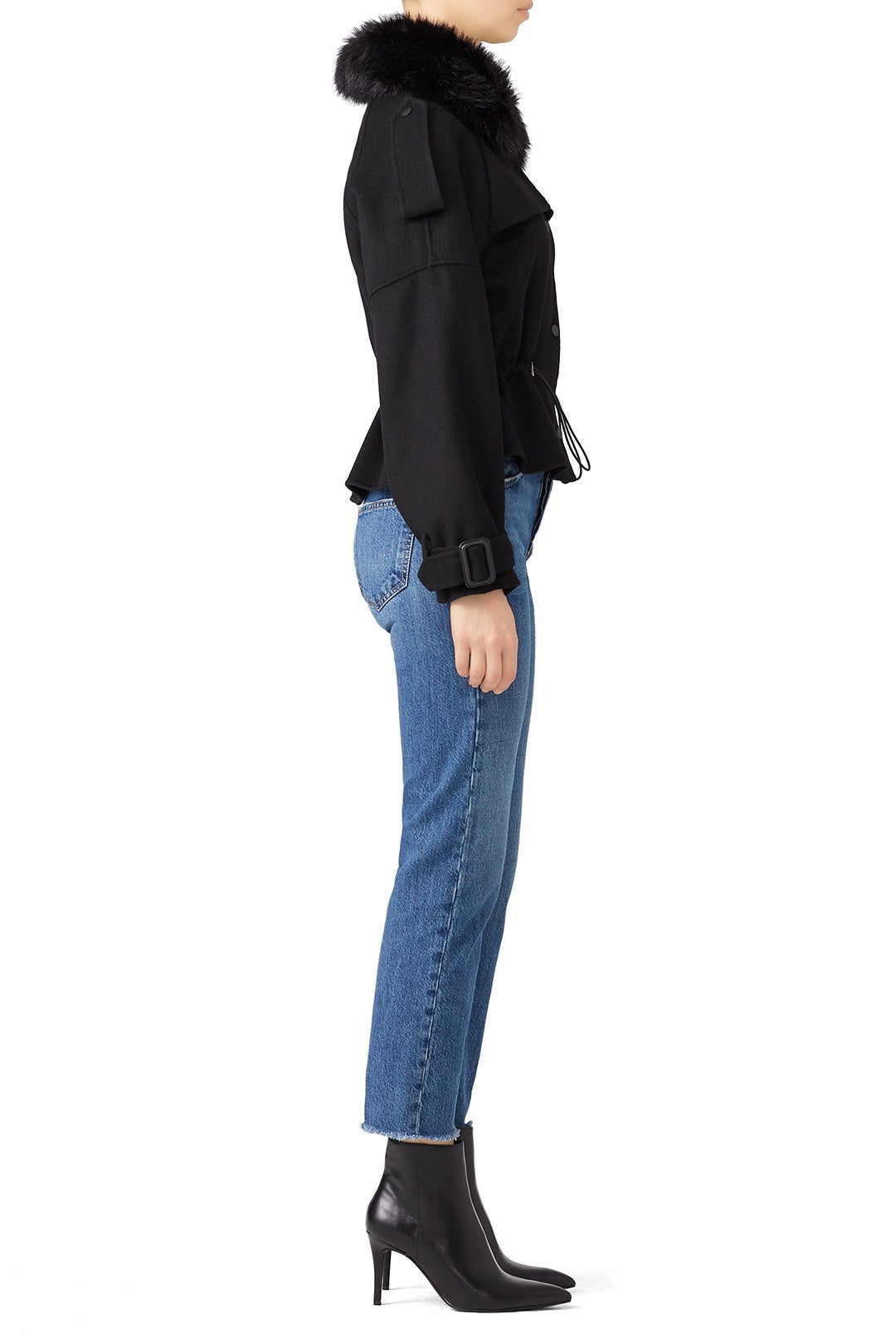 Black Tate Jacket by Ramy Brook 2