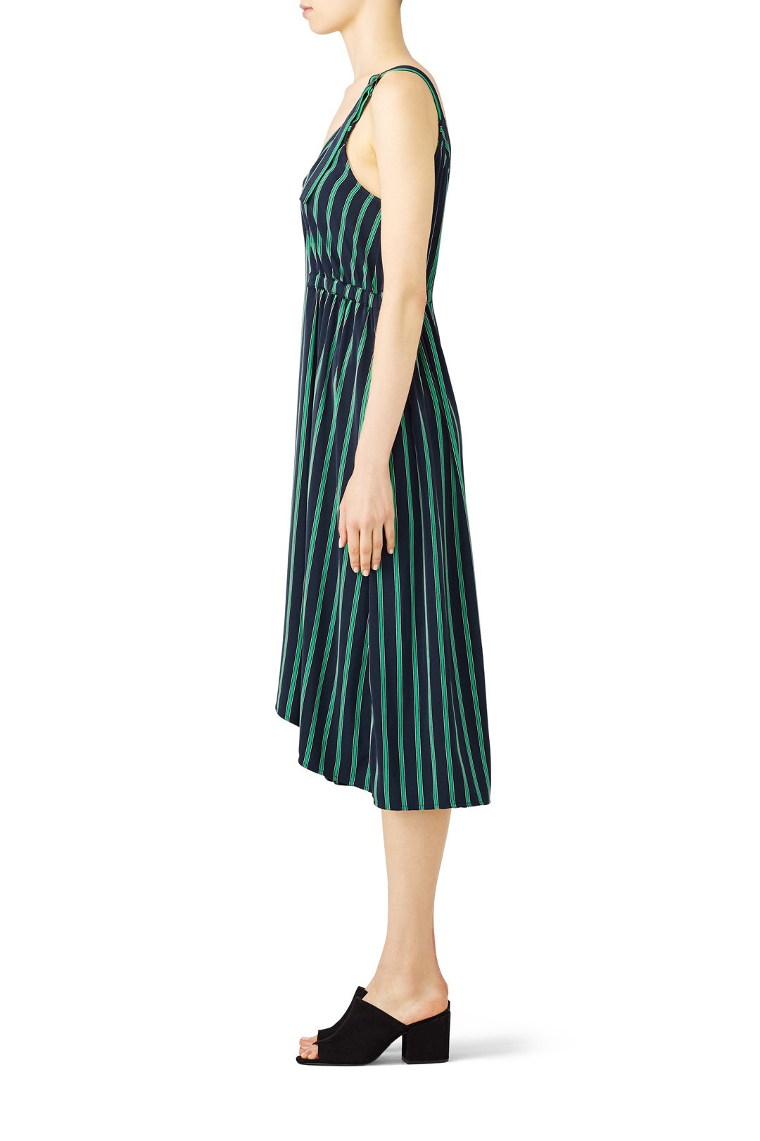 Pierce Stripe Dress by EVIDNT 2