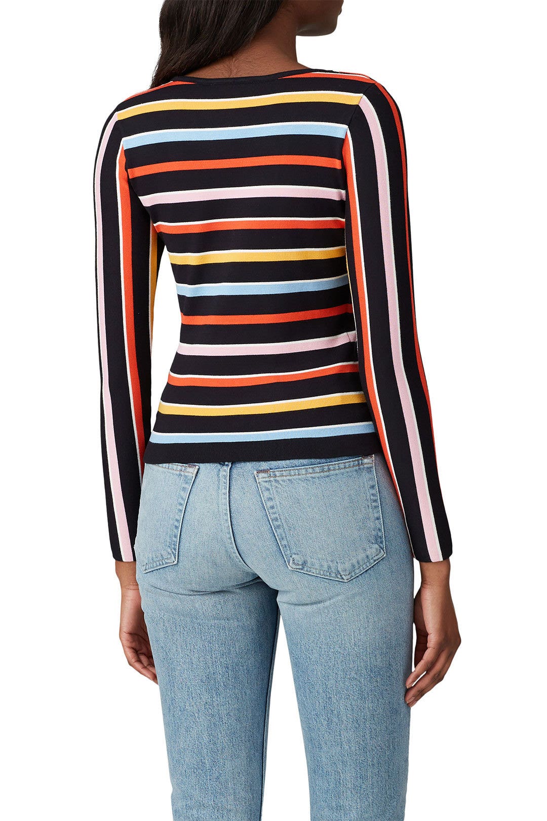 Multi Striped Knit Sweater by Great Jones 2