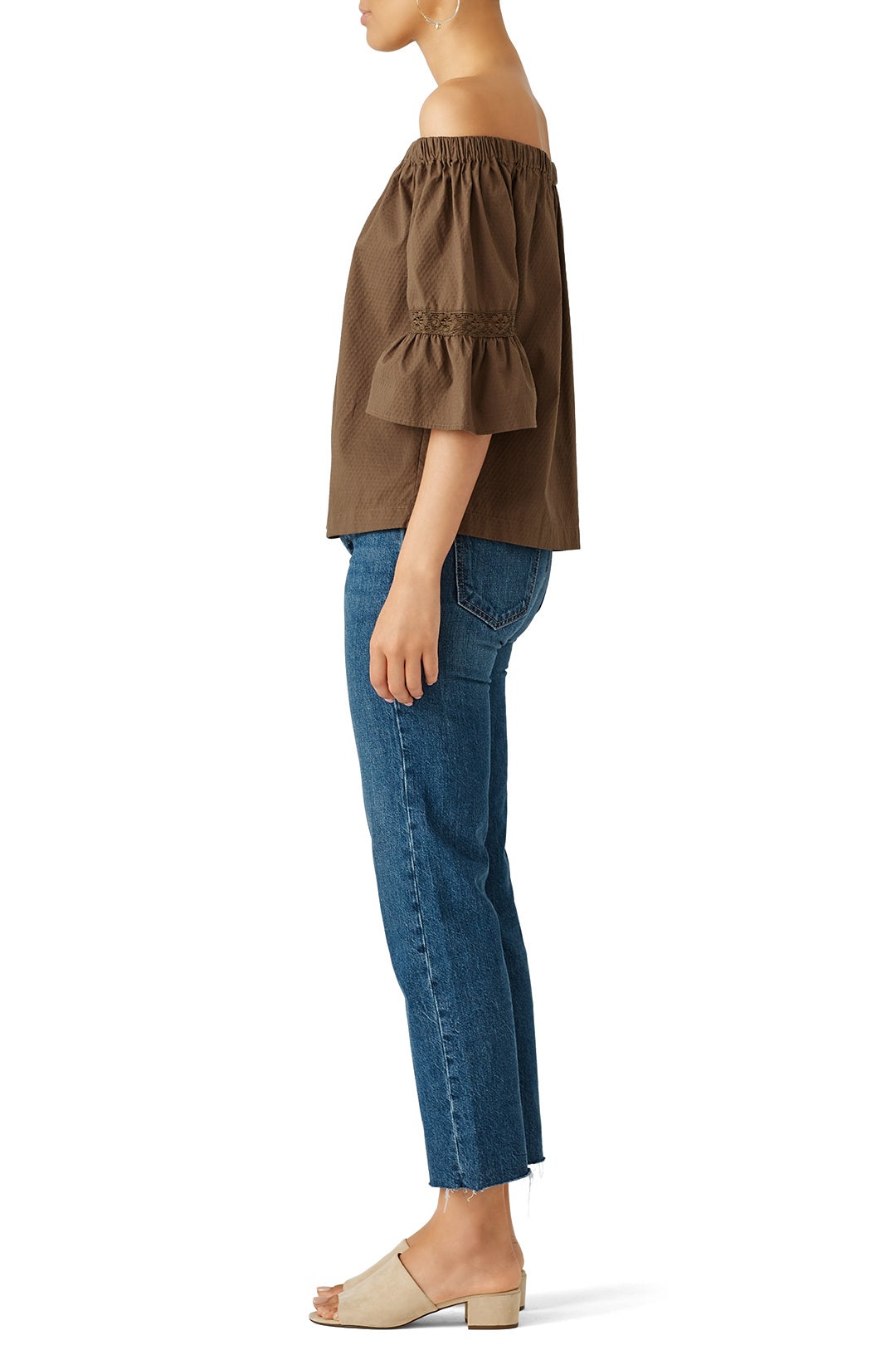 Green Castro Top by Trina Turk 1