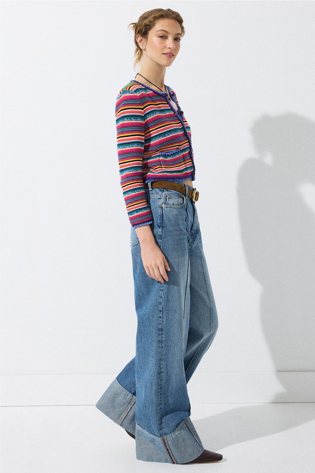 Fanny Striped Cardigan by ba&sh 1