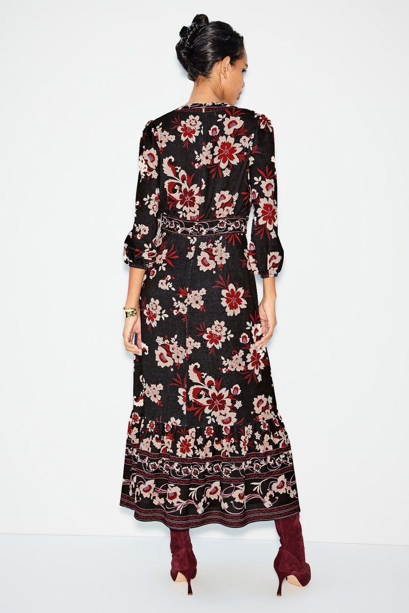 V Neck Floral Midi by Donna Morgan - Photo 2