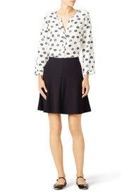 Noir Kiss Button Down by Joie