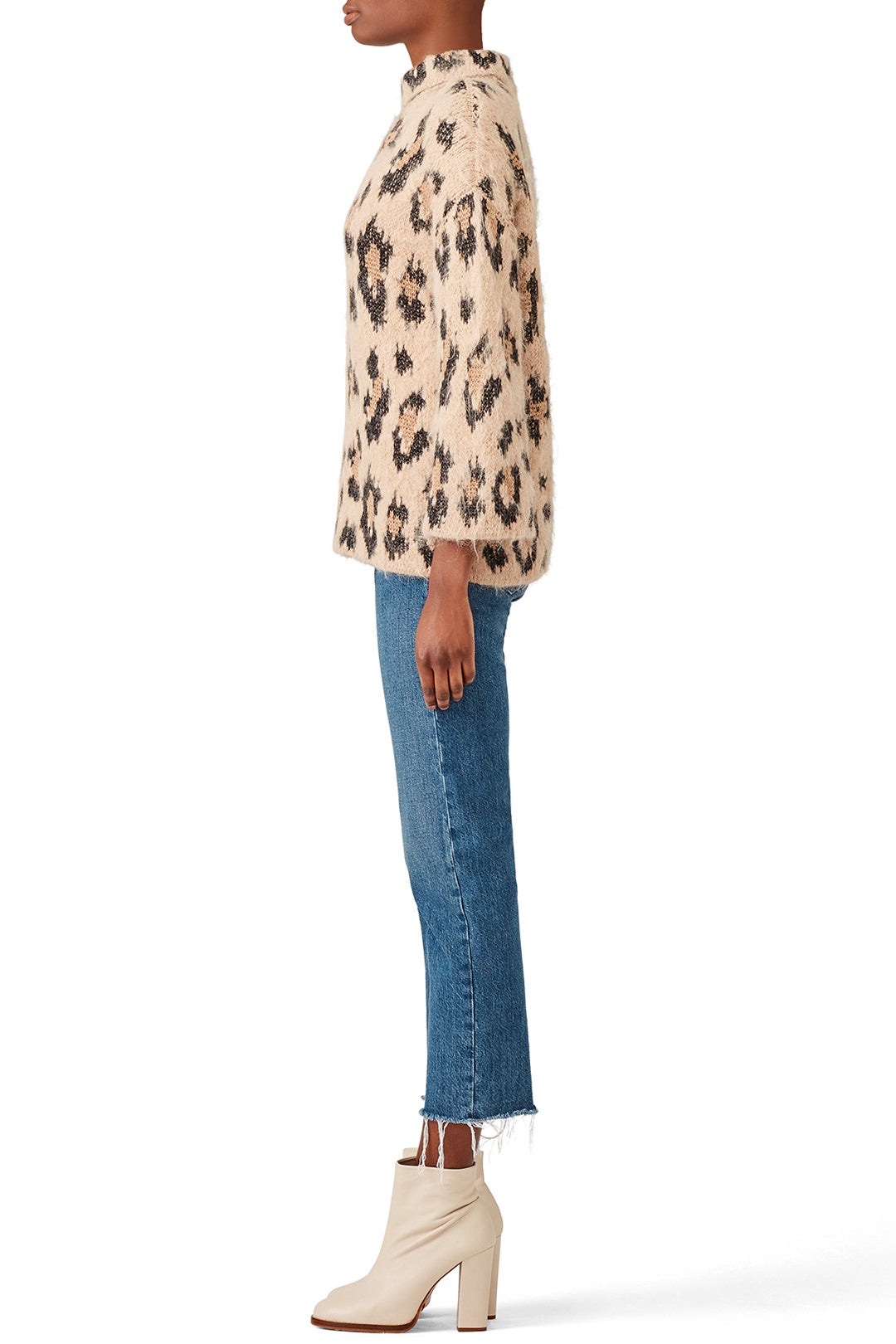 Leopard Chunky Sweater by kate spade new york 1