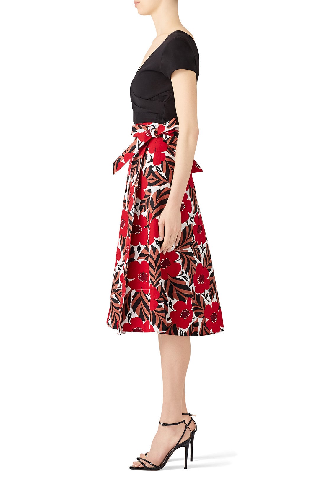 Poppy Field Wrap Skirt by kate spade new york 1