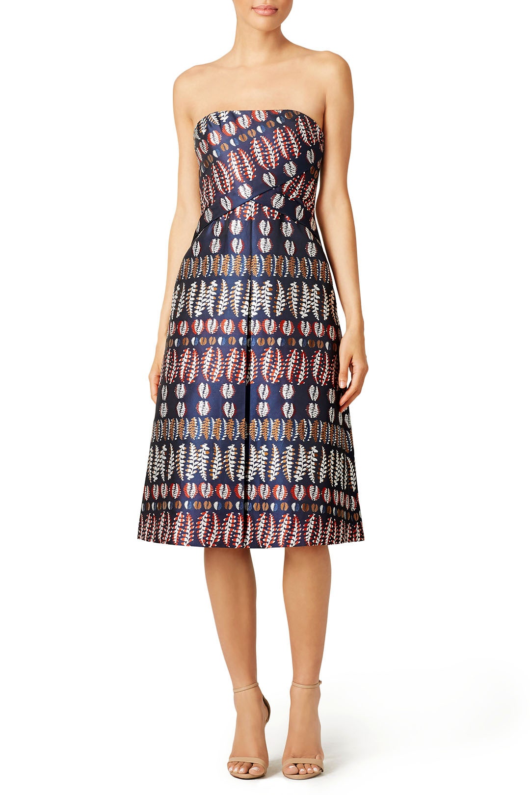 Metallic Jacquard Dress by Tory Burch 2
