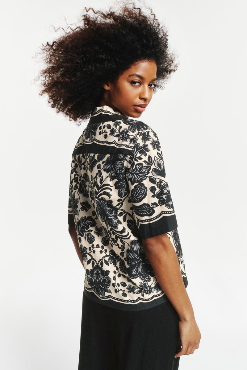 Perrine Floral Motif Shirt by Sandro - Photo 2