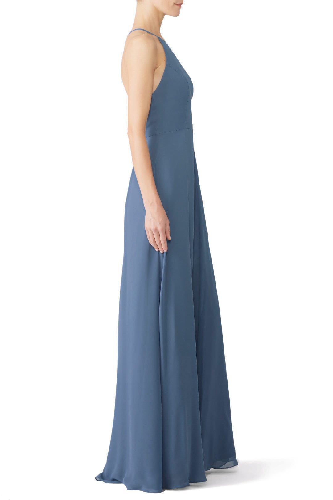 Slate Blue Kayla Gown by Jenny Yoo 2