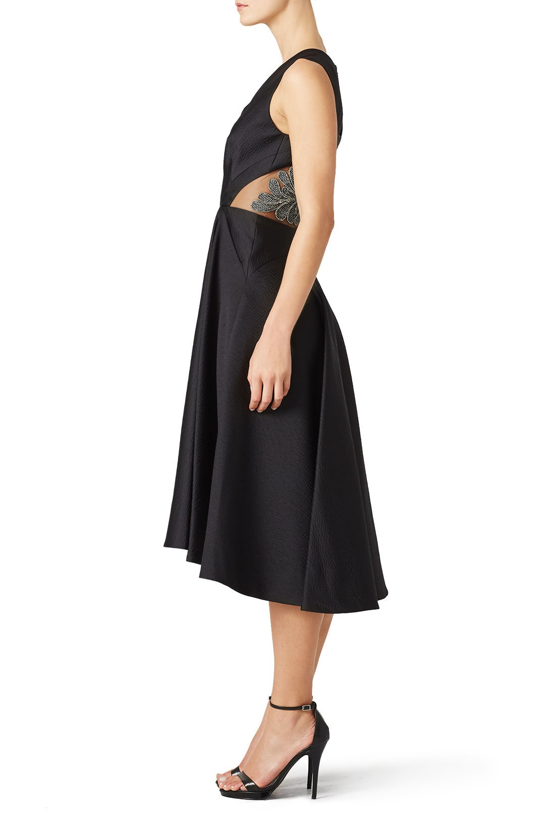 Cut and Paste Dress by Lela Rose 2