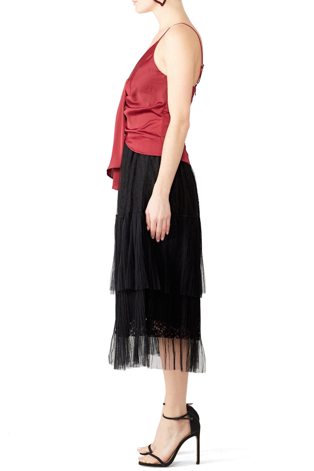 Macie Lace Midi Skirt by RAGA 1