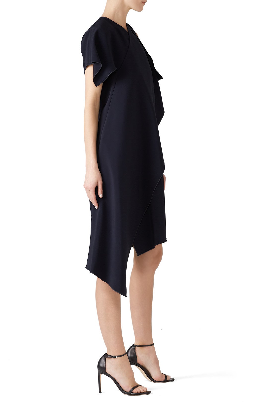 Asymmetric Cross Front Dress by Rosetta Getty 1