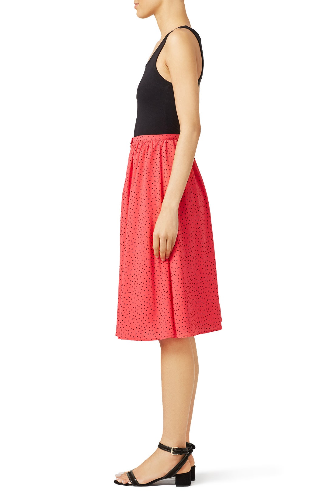 Raquel Button Front Skirt by BB Dakota 1